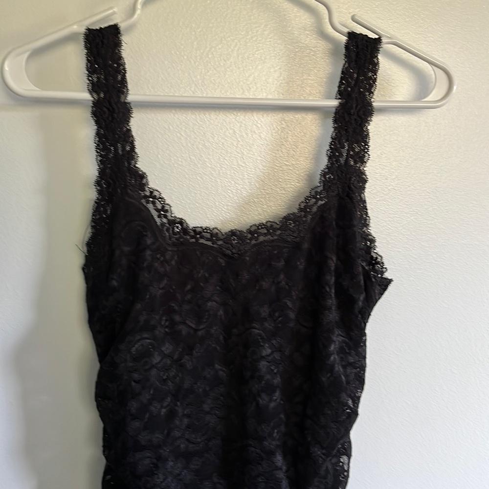 Victorias Secret Moda International Lace Dress. Black Small
